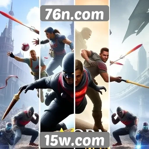 Comparativo de jogos populares no 76n.com